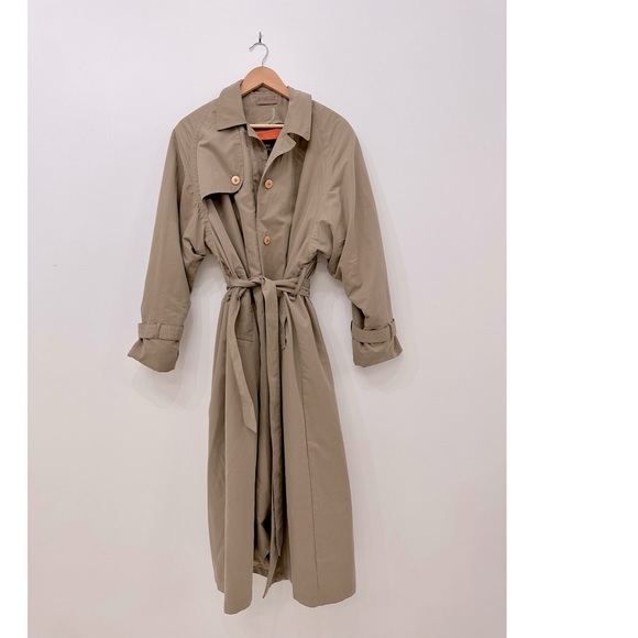 London Fog Women’s Vintage Trench, 16-M, Tan - Picture 1 of 9